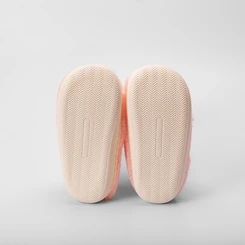 Pantufa Aberta Infantil Stz Bordado Gato Rosa