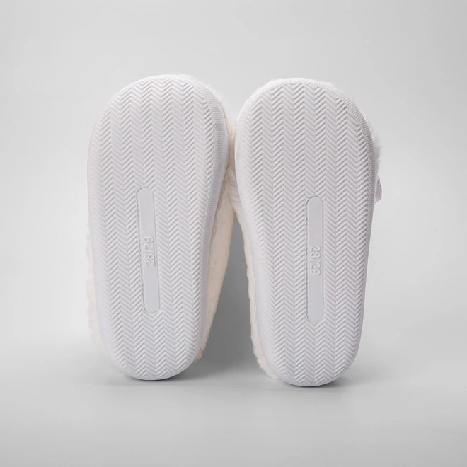 Pantufa Aberta Infantil Stz Coelho Branco