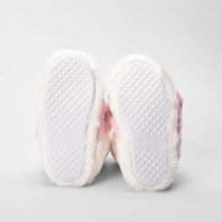 Pantufa Botinha Infantil Stz Unicórnio Branco