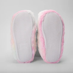 Pantufa Fechada Infantil Stz Unicórnio Branco
