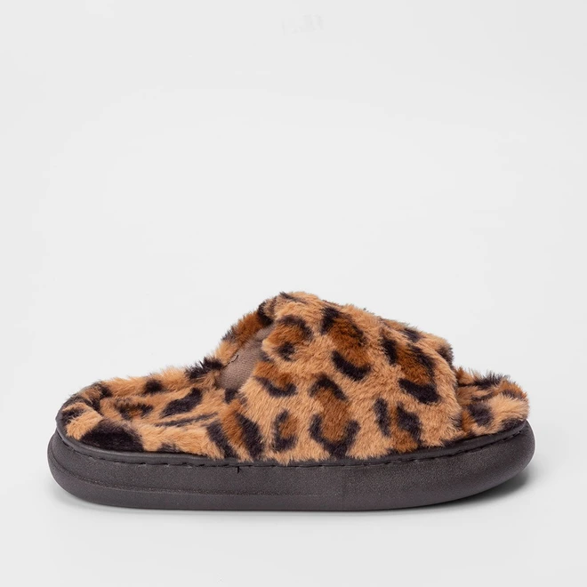 Pantufa Aberta Stz Slide Onça