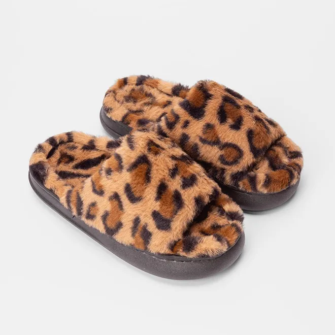 Pantufa Aberta Stz Slide Onça