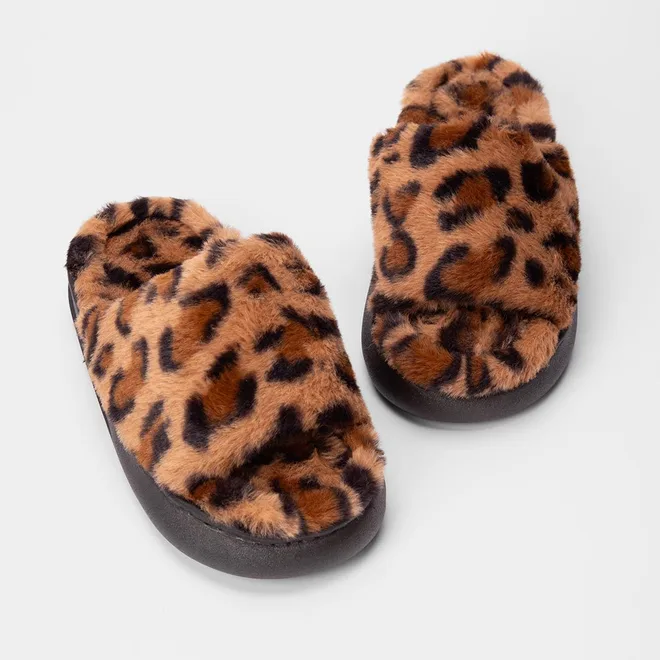 Pantufa Aberta Stz Slide Onça