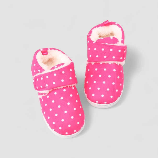Pantufa Botinha Infantil Stz Rosa
