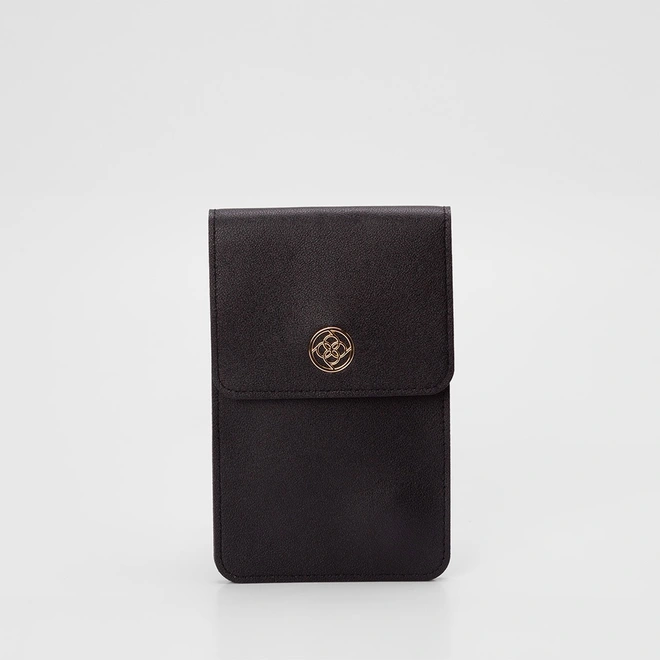 Bolsa Porta Celular Penélope Pequena Transversal Preto