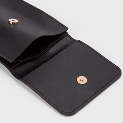 Bolsa Porta Celular Penélope Pequena Transversal Preto