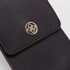 Bolsa Porta Celular Penélope Pequena Transversal Preto