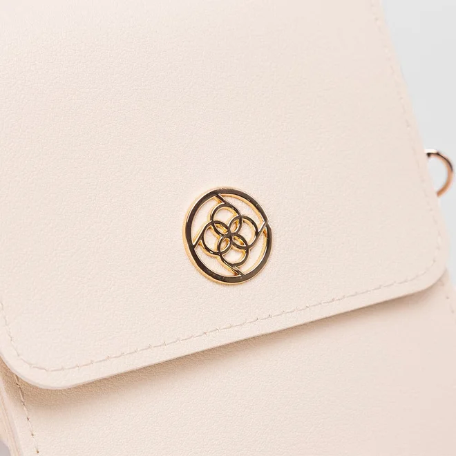 Bolsa Porta Celular Penélope Off White