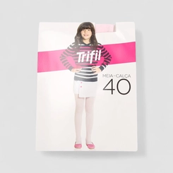 Meia-Calça Infantil Trifil G Fio 40 Rosa
