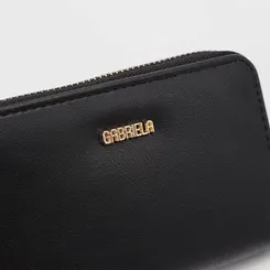 Carteira Feminina Gabriela Basic Preto