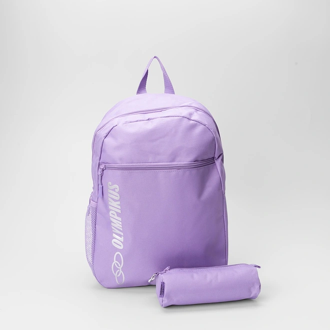 Mochila Juvenil Olympikus & Estojo Lilás