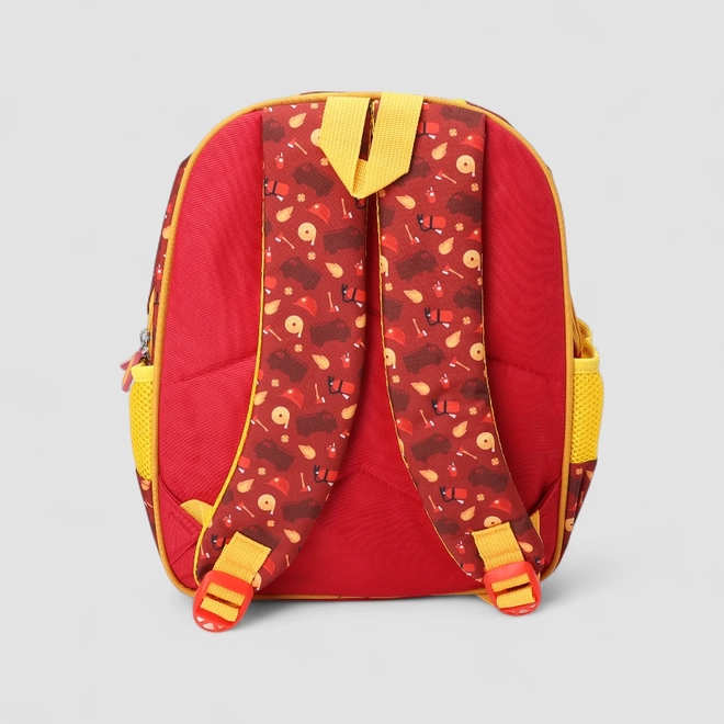 Mochila Infantil Yins Bombeiro Vermelho