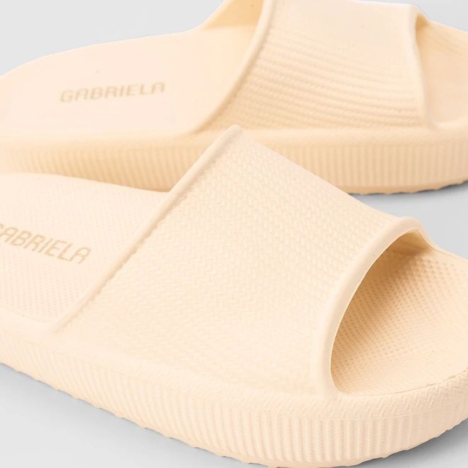 Slide Feminino Gabriela Off White