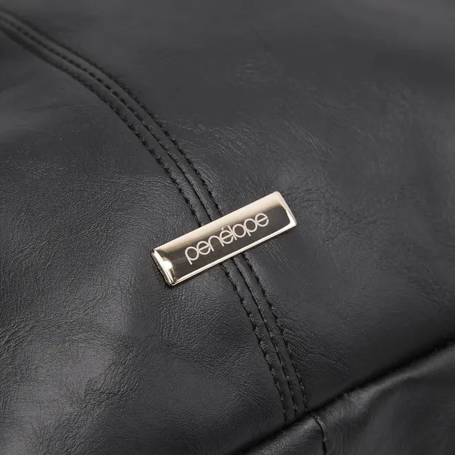 Bolsa Hobo Penélope Média Transversal Preto