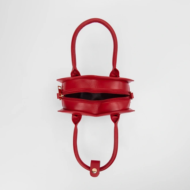 Bolsa de Mão Penélope Coração Vermelho