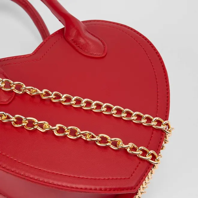 Bolsa de Mão Penélope Coração Vermelho
