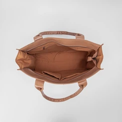 Bolsa Shopping Bag Gabriela Tachas Bege