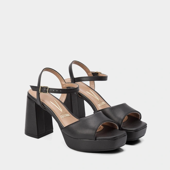 Sandália Meia Pata Vizzano Feminina Preto