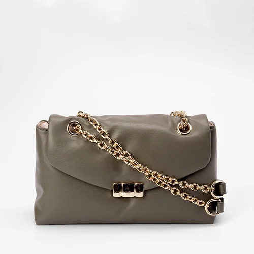 Bolsa Stachel Gabriela Pequena Corrente Verde Oliva