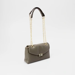 Bolsa Stachel Gabriela Pequena Corrente Verde Oliva
