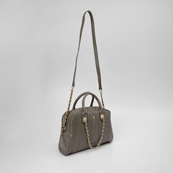 Bolsa Baú Gabriela Soff Pespontos Verde Oliva