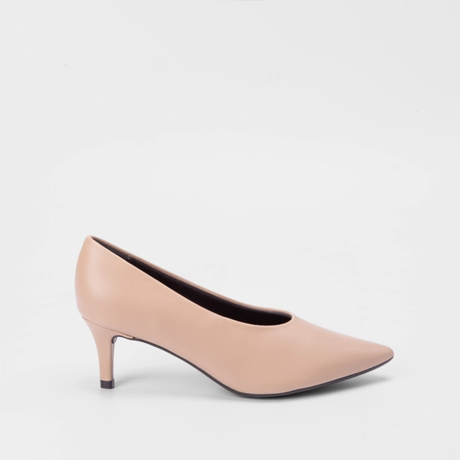 Scarpin Feminino Gabriela Salto Fino Nude