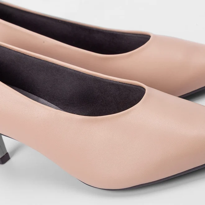 Scarpin Feminino Gabriela Salto Fino Nude