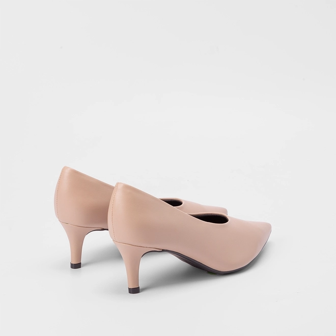 Scarpin Feminino Gabriela Salto Fino Nude