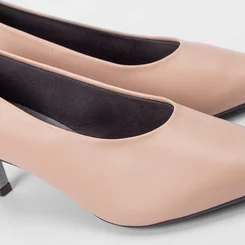 Scarpin Feminino Gabriela Salto Fino Nude