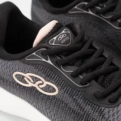Tênis Olympikus Vertice Esportivo Feminino Preto e Branco
