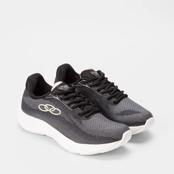 Tênis Olympikus Vertice Esportivo Feminino Preto e Branco