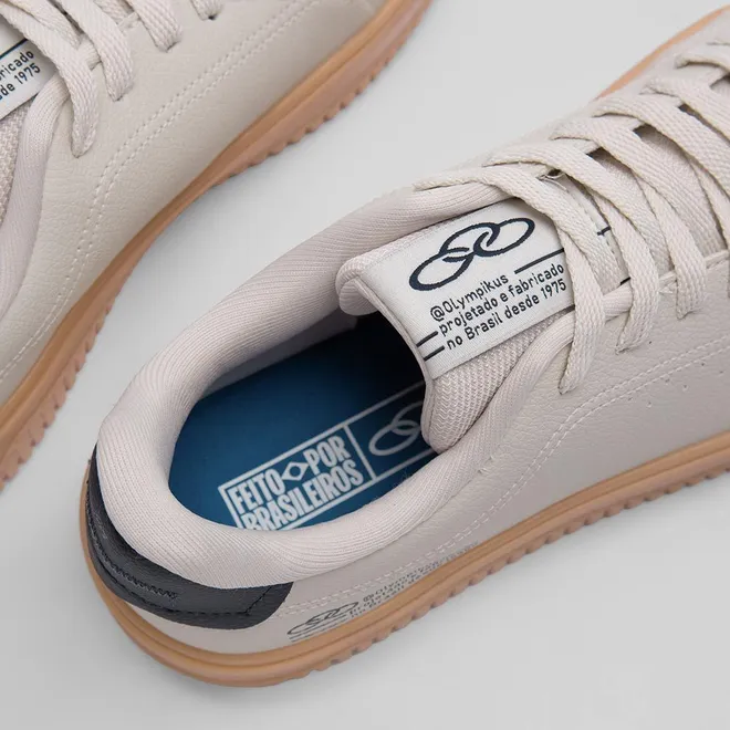 Tênis Olympikus Eros Casual Masculino Off White