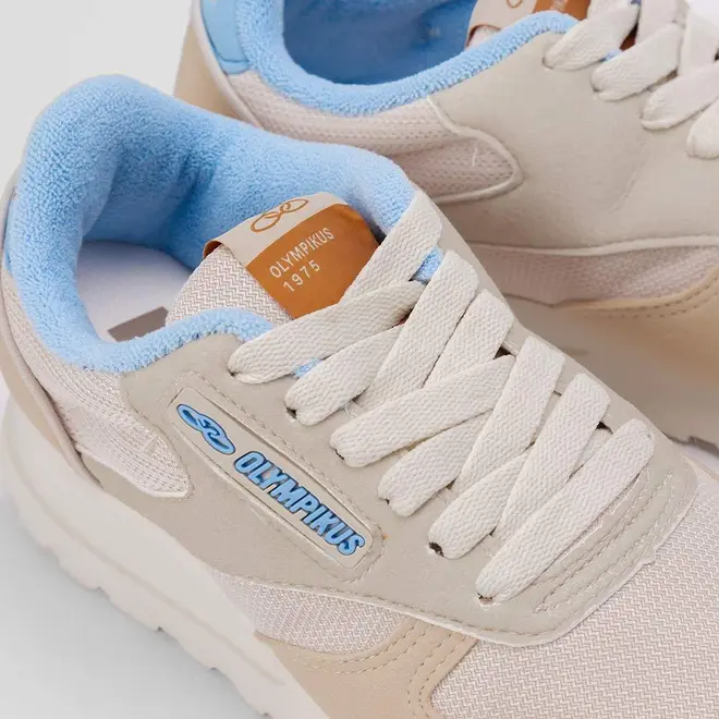 Tênis Olympikus Jogging 101 Casual Feminino Azul & Nude