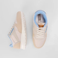 Tênis Olympikus Jogging 101 Casual Feminino Azul & Nude