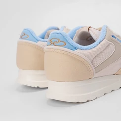 Tênis Olympikus Jogging 101 Casual Feminino Azul & Nude