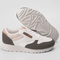 Tênis Olympikus Jogging 101 Casual Masculino Verde & Nude