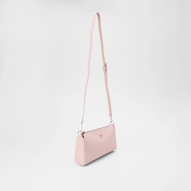 Bolsa Baguete Gabriela Transversal Rosa