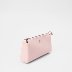 Bolsa Baguete Gabriela Transversal Rosa