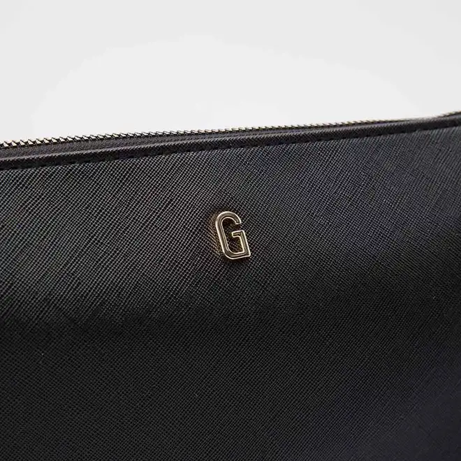 Bolsa Baguete Gabriela Transversal Preto