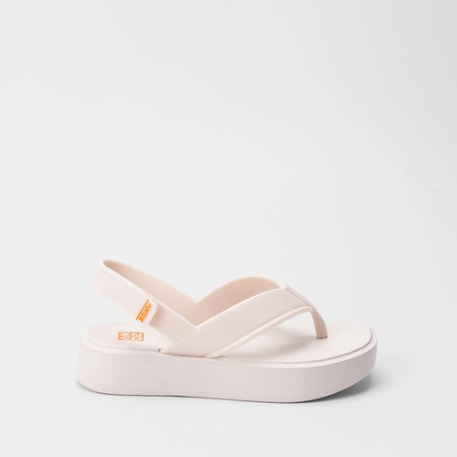 Sandália Papete Zaxy Blink Sand Off White