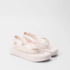 Sandália Papete Zaxy Blink Sand Off White