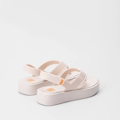 Sandália Papete Zaxy Blink Sand Off White
