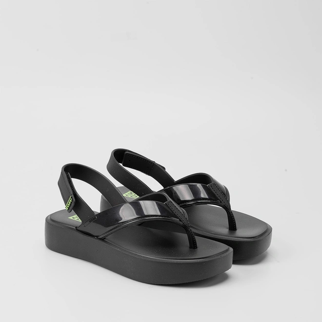 Sandália Papete Zaxy Blink Sand Preto