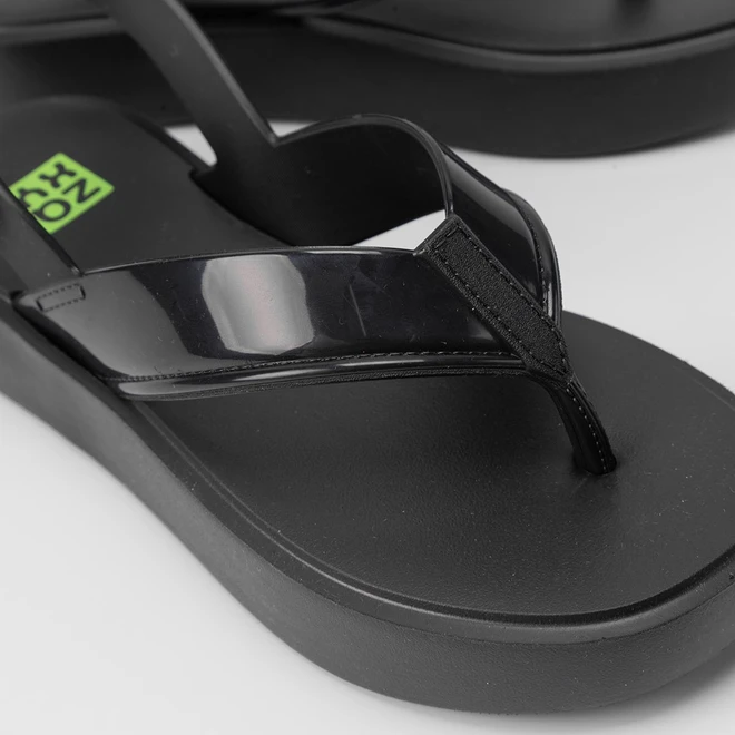 Sandália Papete Zaxy Blink Sand Preto