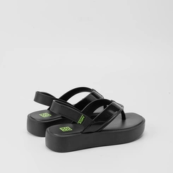 Sandália Papete Zaxy Blink Sand Preto