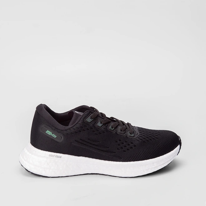 Tênis Esportivo Feminino Actvitta Light Foam Preto