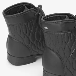 Bota Coturno Dakota Pespontos Estilizado Preto