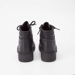 Bota Coturno Dakota Detalhe Acolchoado Preto