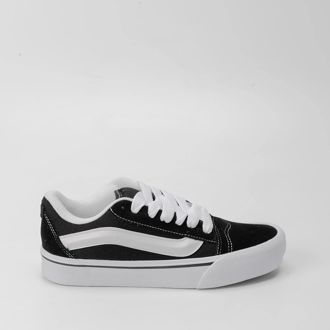 Tênis Casual Masculino Vertus Nobuck Recortes Preto