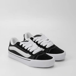Tênis Casual Masculino Vertus Nobuck Recortes Preto